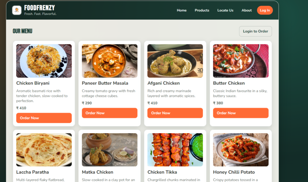 Online Food Ordering and Restaurant Management System