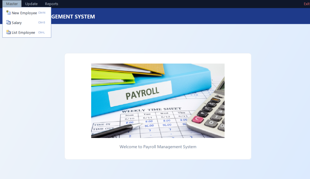 Payroll Management System in Java
