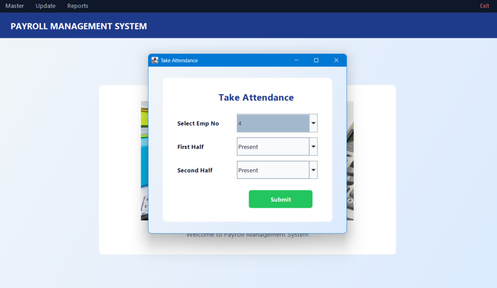 Payroll Management System in Java