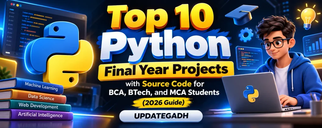 Top 10 Python Final Year Projects with Source Code