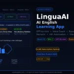 AI powered English learning app