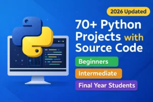 python projects with source code for students