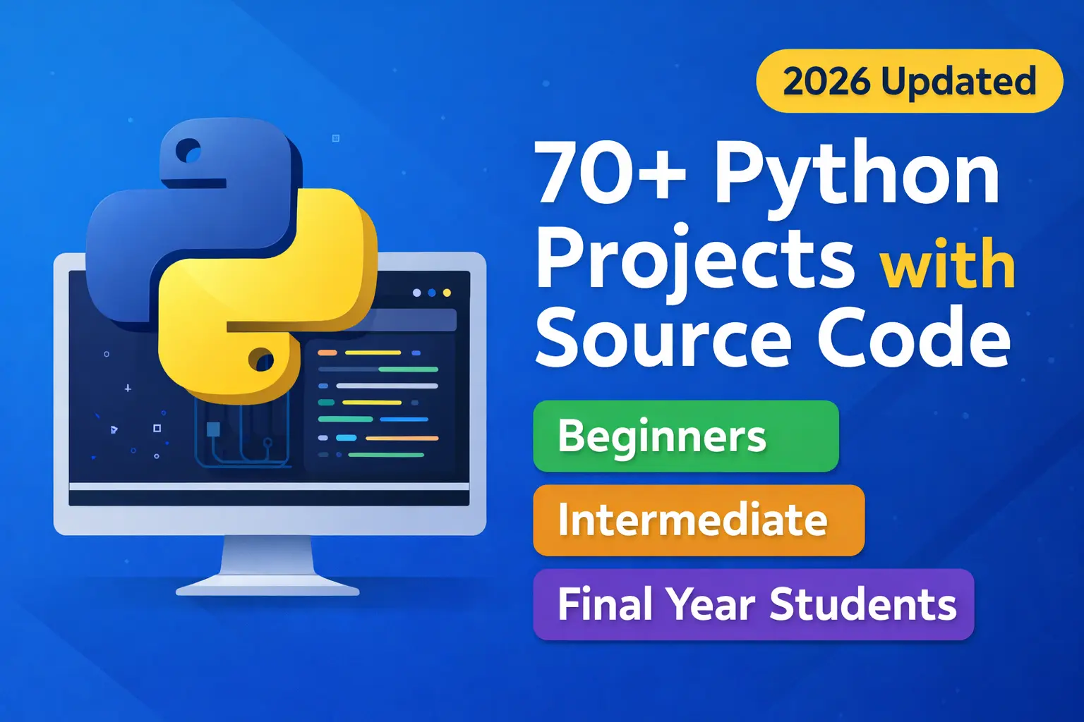 python projects with source code for students