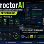 AI-Powered Online Examination System with Face Detection Using PHP & MySQL