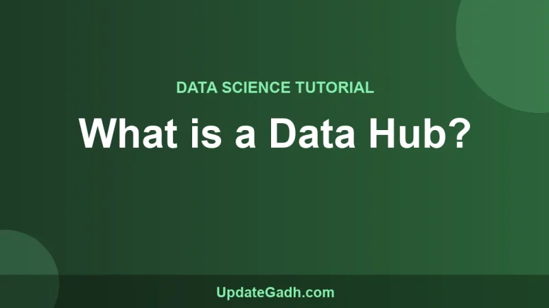 What is a Data Hub?