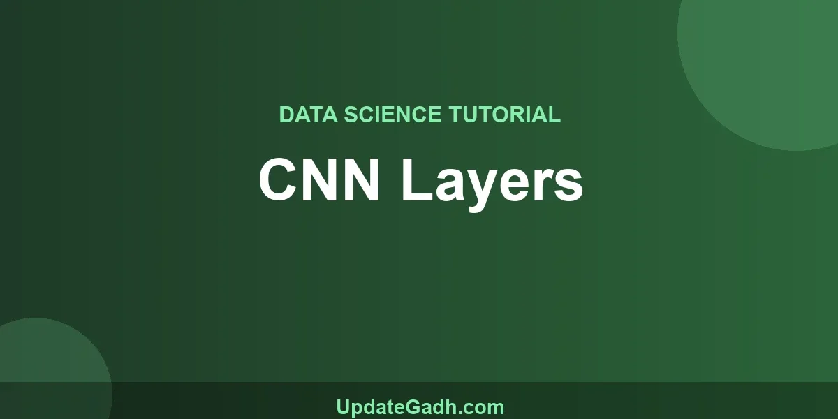 CNN Layers