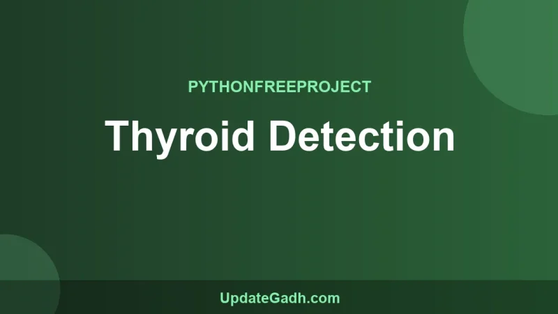 Thyroid Detection