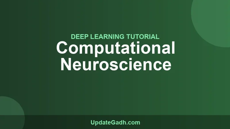 Computational Neuroscience