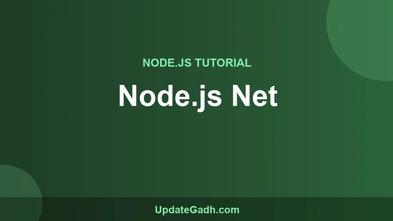Node.js Net