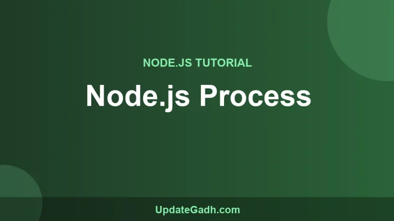 Node.js Process