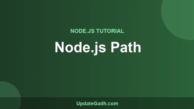 Node.js Path