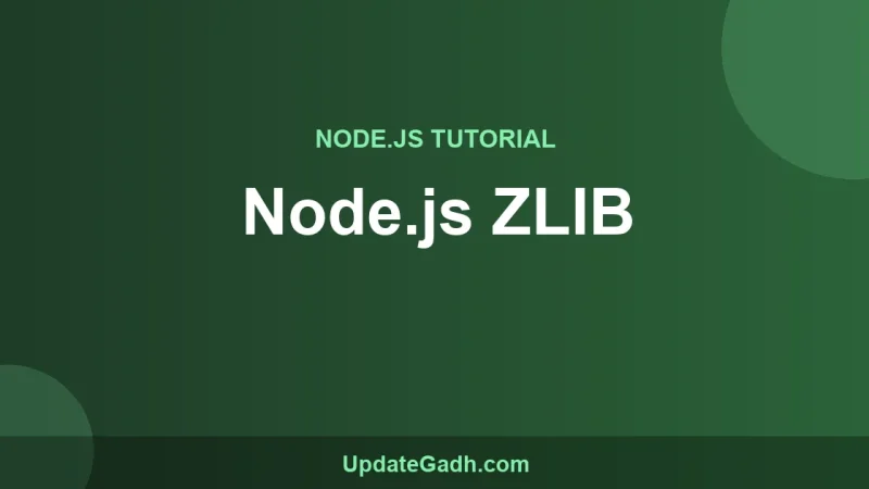 Node.js ZLIB