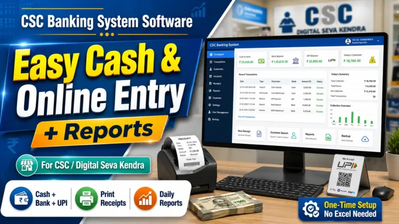CSC Banking System Software