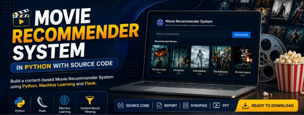 Movie Recommender System Project in Python