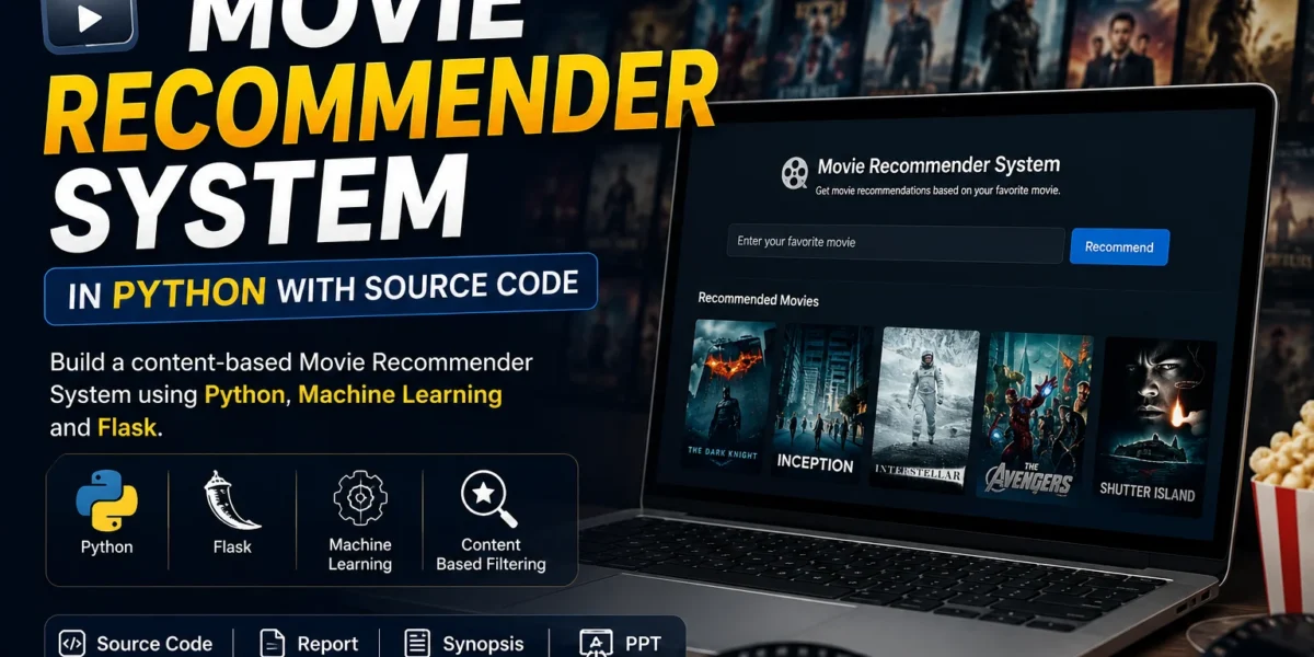 Movie Recommender System Project in Python