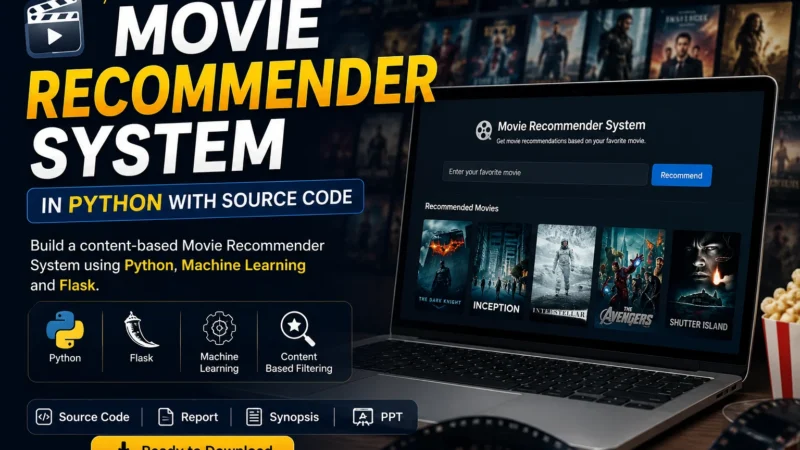 Movie Recommender System Project in Python