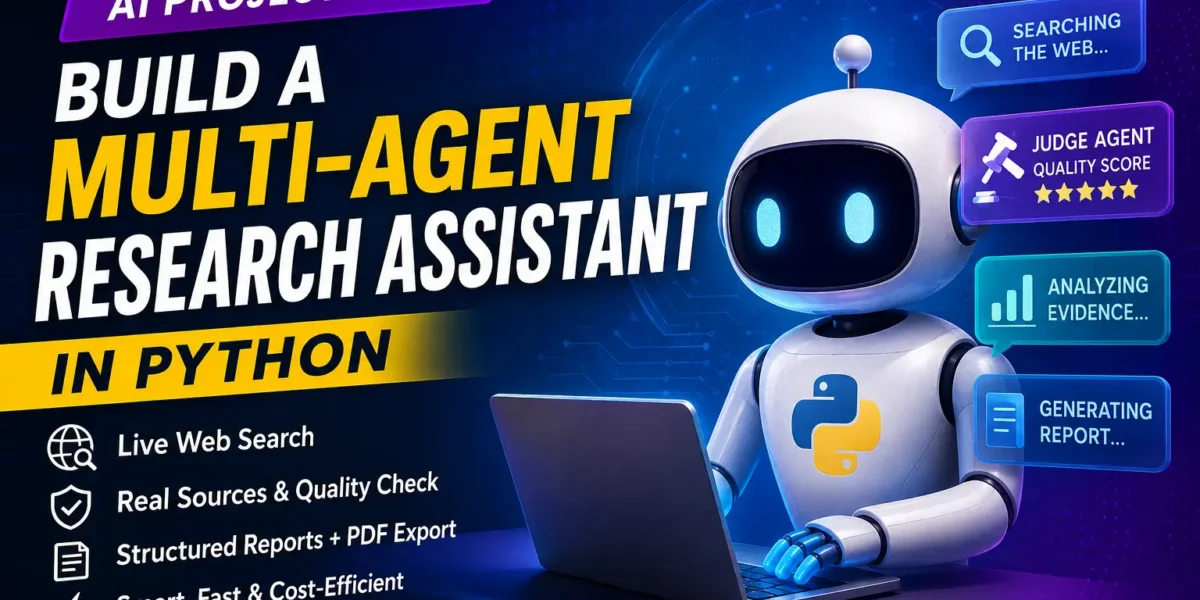 Multi-Agent Research Assistant in Python