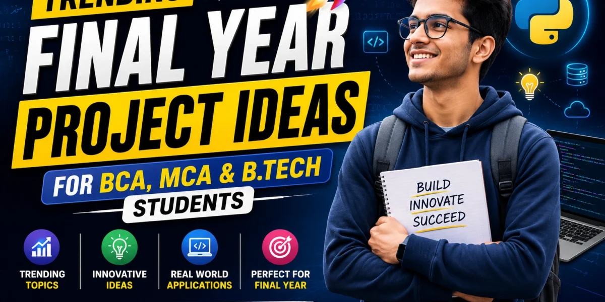 Trending Final Year Project Ideas 2026 for BCA, MCA and B.Tech Students