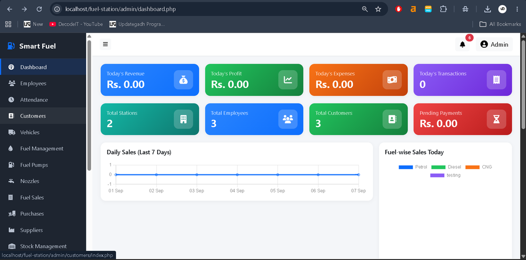 Fuel Station Management System