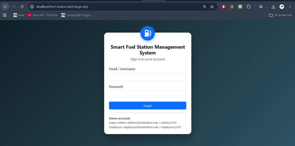 Fuel Station Management System