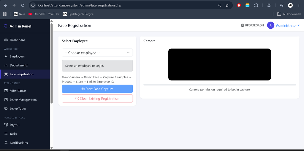 Advance Employee Management System Using PHP and MySQL