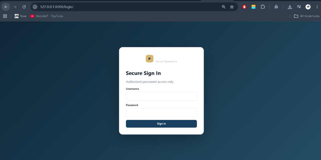 Prison Management System Using Python Django