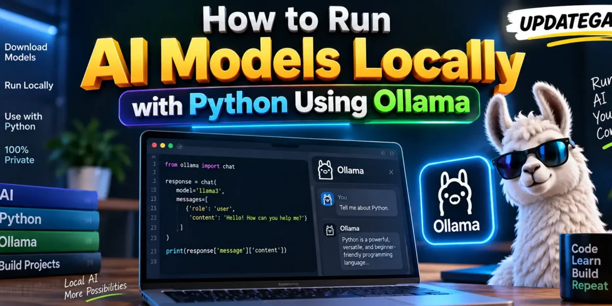 How to Run AI Models Locally with Python Using Ollama