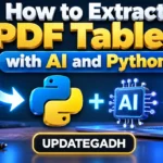 How to Extract PDF Tables with Python