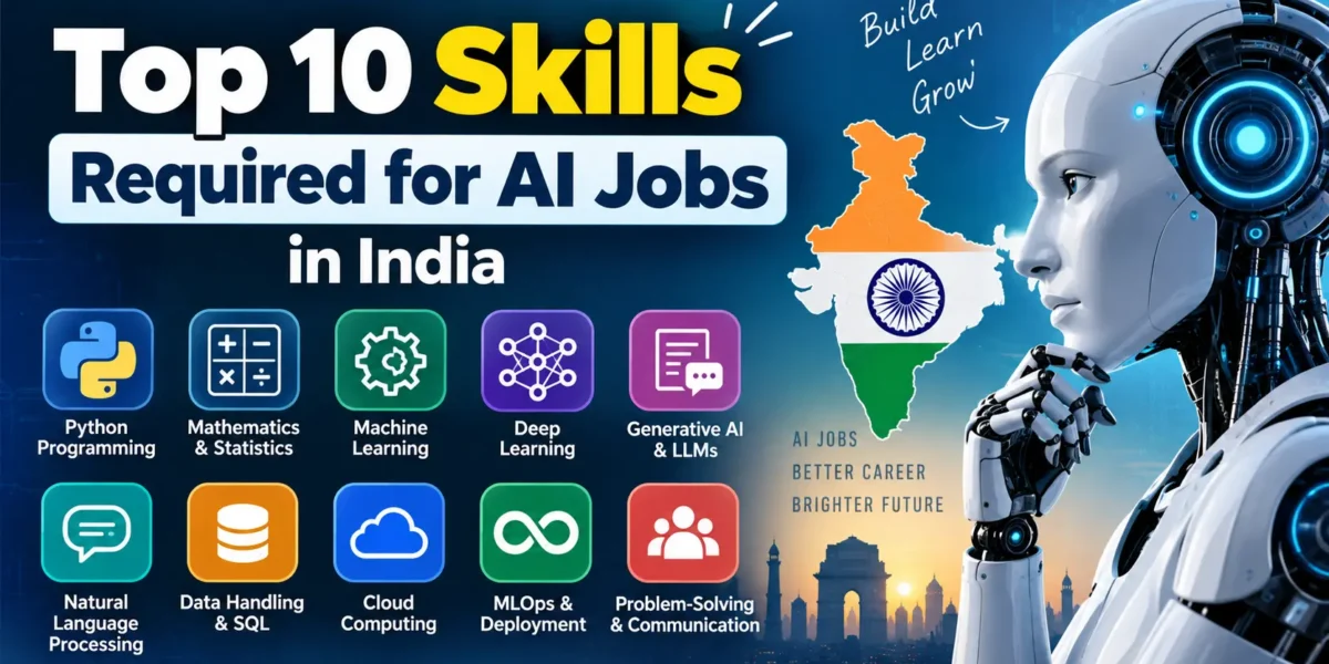 Top 10 Skills Required for AI Jobs in India