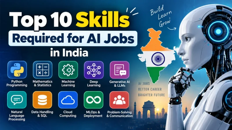 Top 10 Skills Required for AI Jobs in India