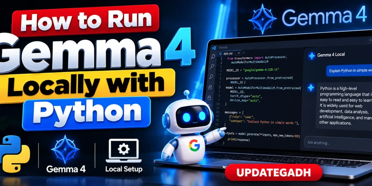 How to Run Gemma 4 Locally with Python