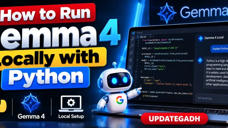How to Run Gemma 4 Locally with Python