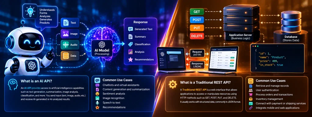 AI API vs Traditional REST API