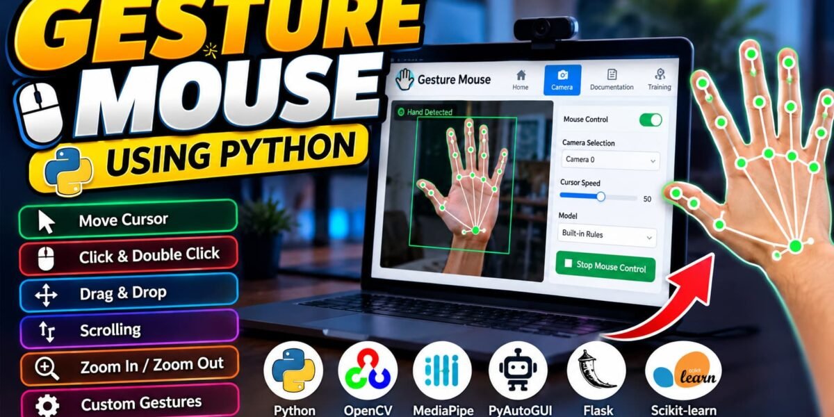 Gesture Mouse Using Python