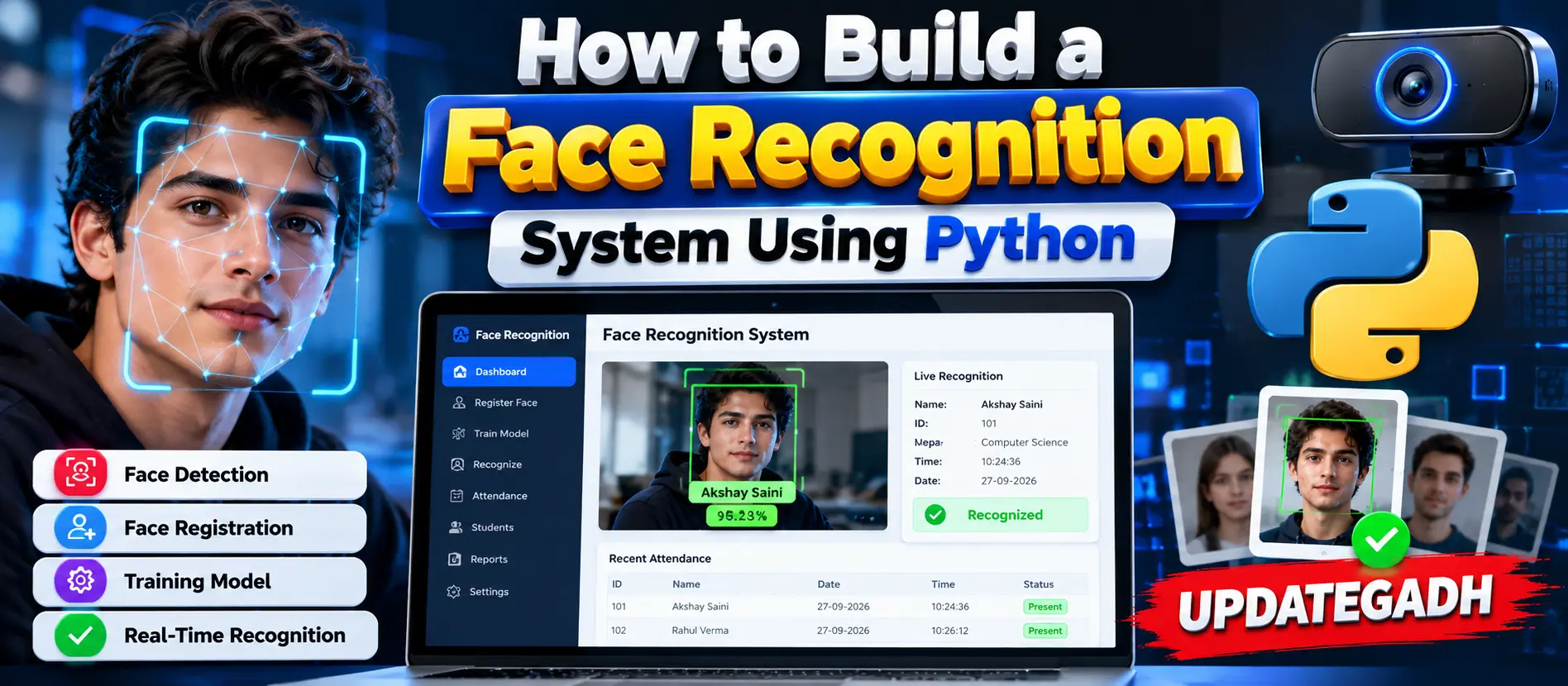 How to Build a Face Recognition System Using Python