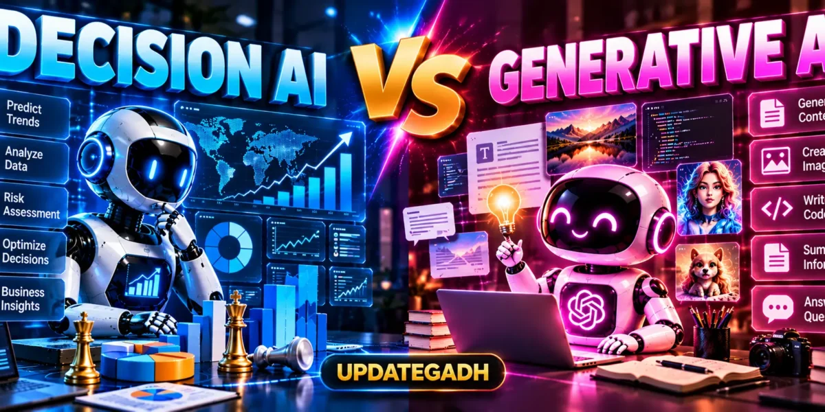 Decision AI vs Generative AI