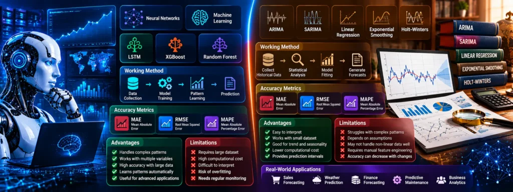 AI Forecasting vs Traditional Forecasting