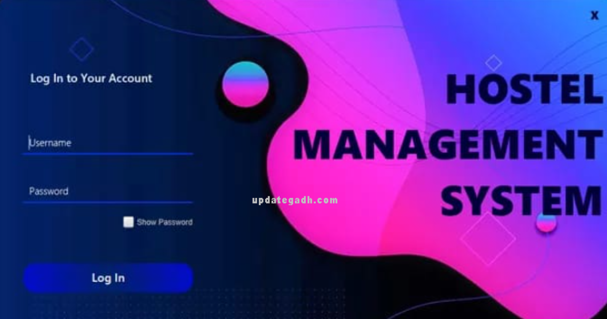 Hostel Management System Project