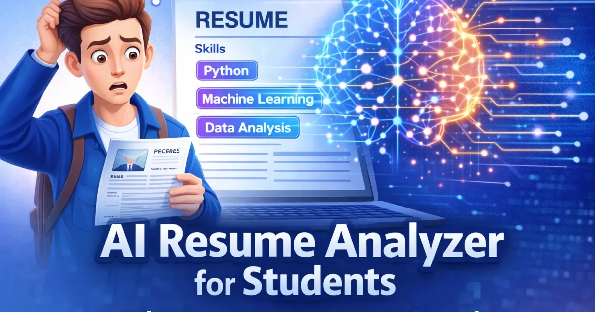 AI Resume & Skill Gap Analyzer for Students