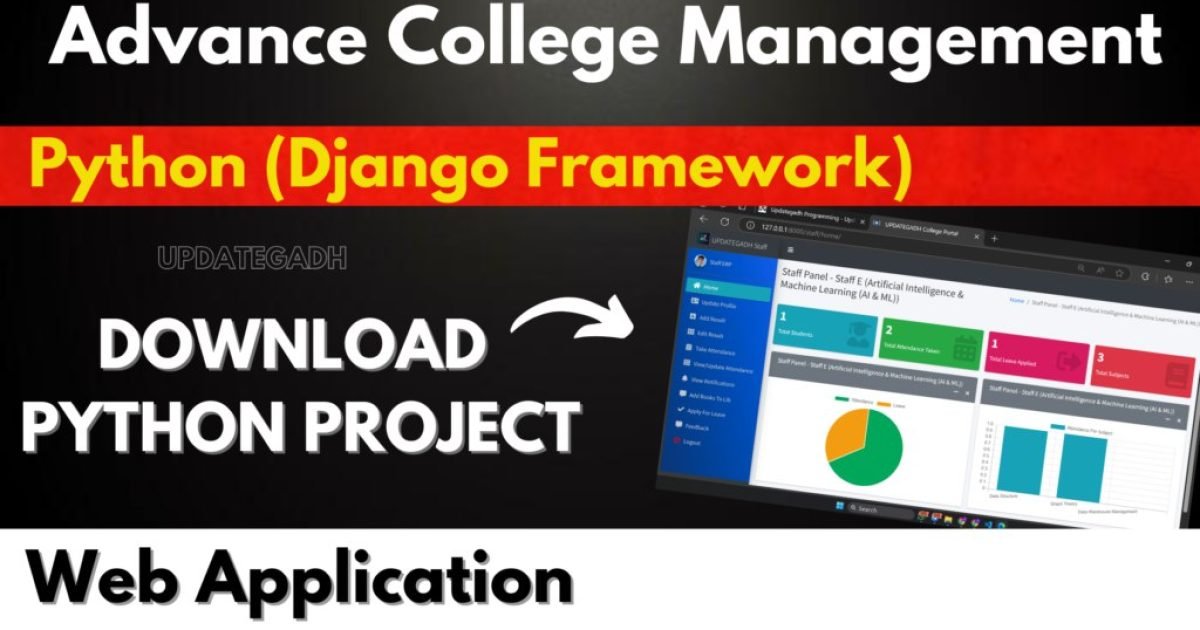 Advance College Management System in django