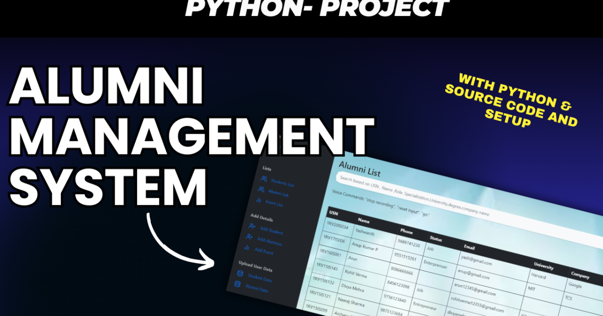 Alumni Web Application