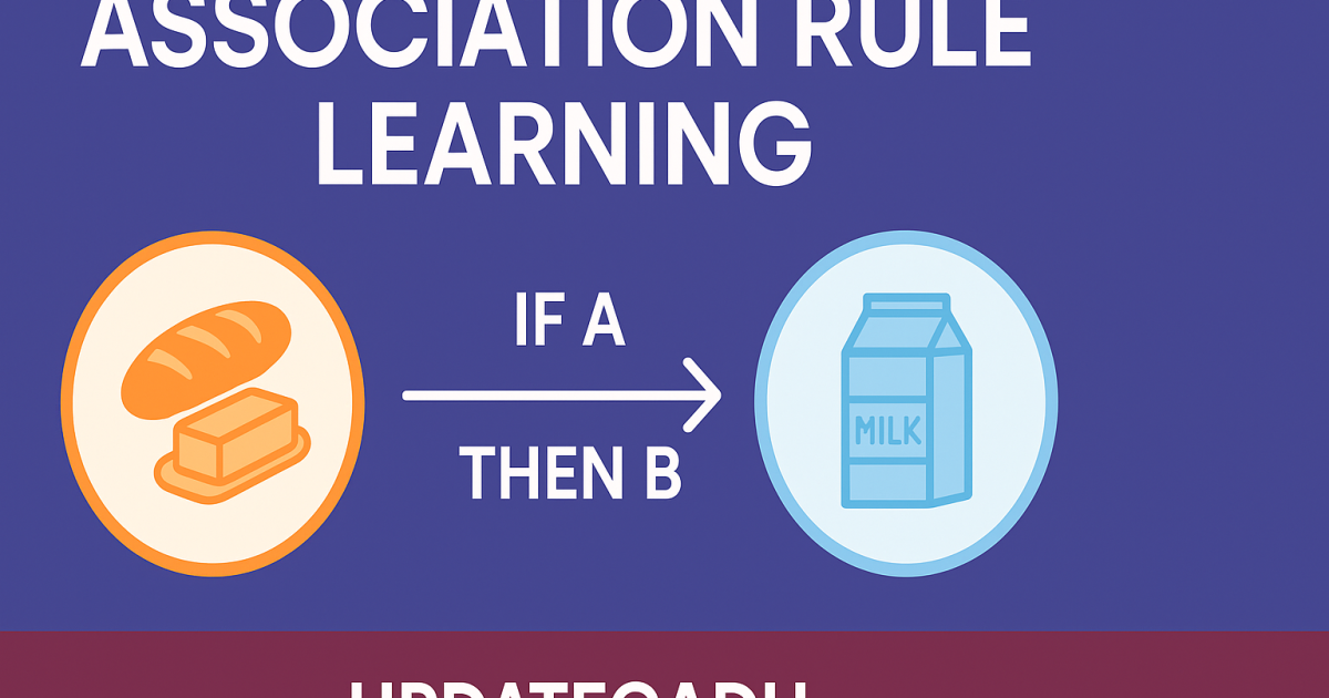 Association Rule Learning