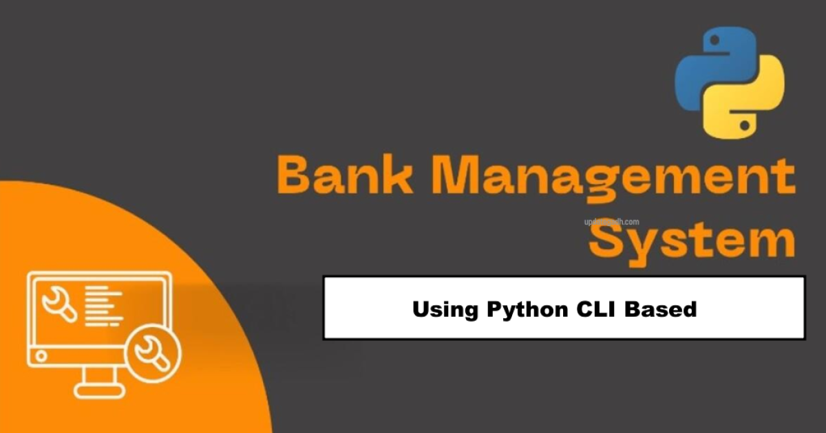 Bank Management System in Python