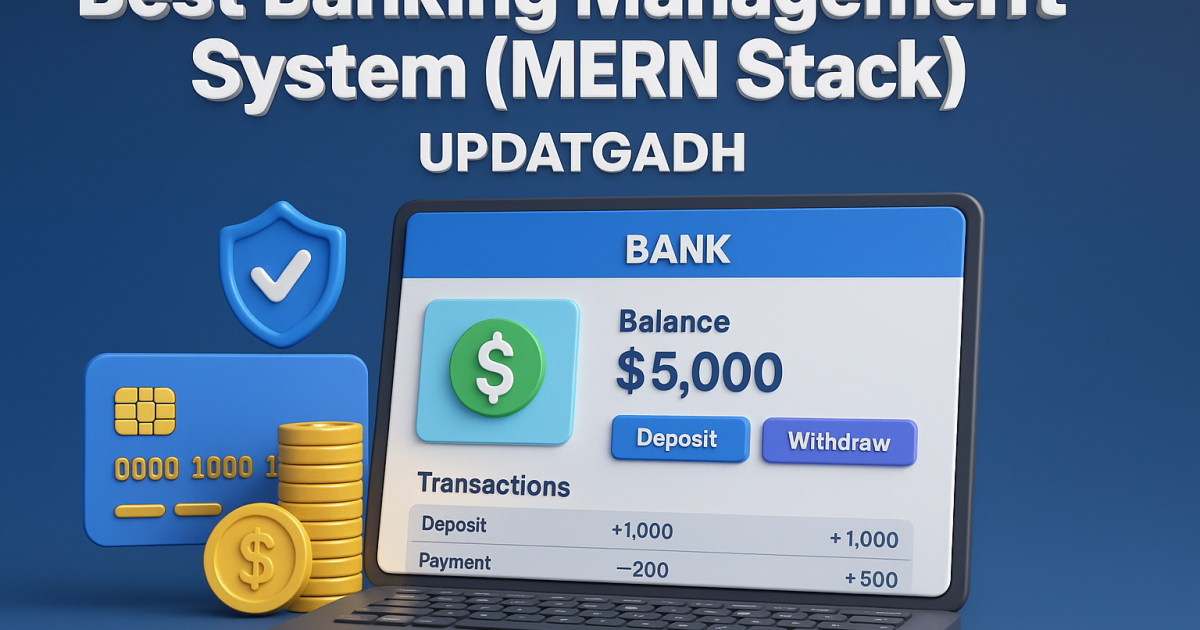 Banking Management System (MERN Stack)