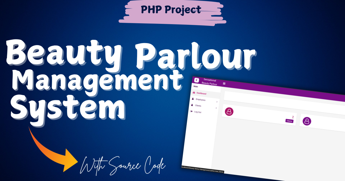 Beauty Parlour Management System Web Application - Beauty Parlour Management