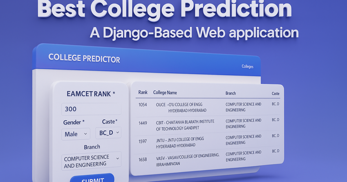 College Predictor
