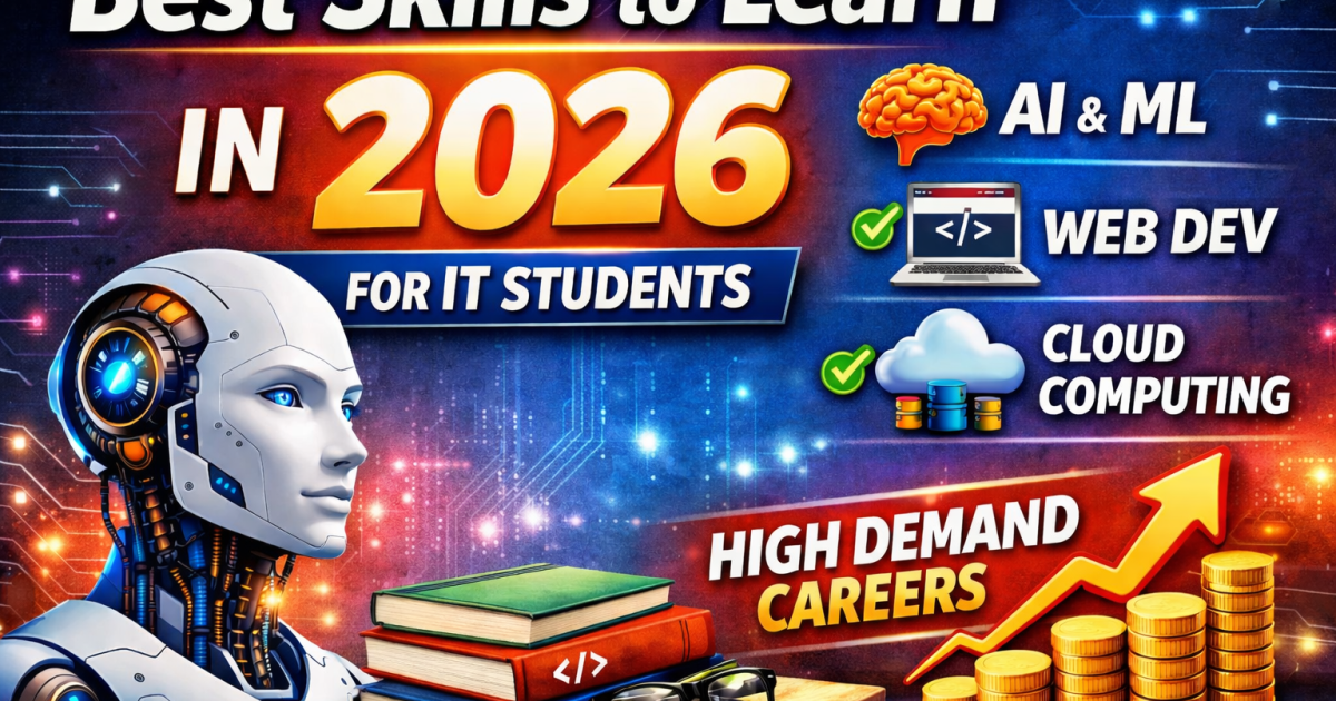 Best Skills to Learn in 2026 for IT Students