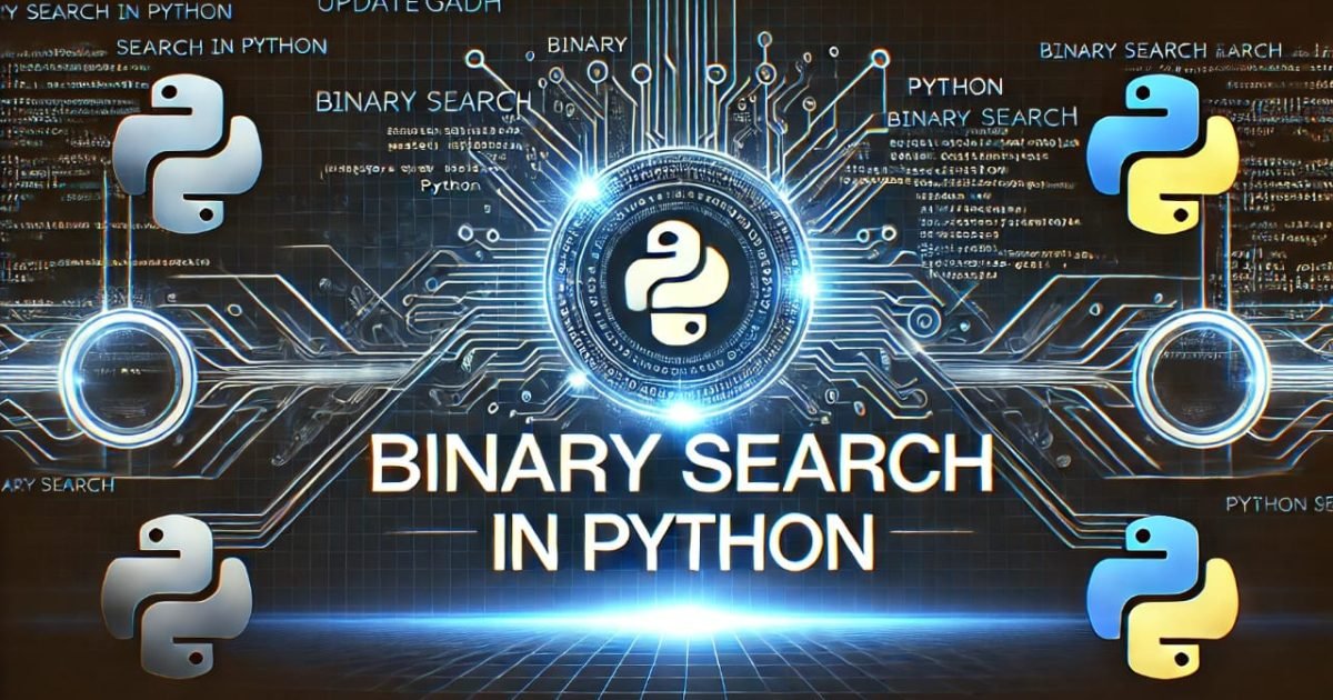 Binary Search in Python