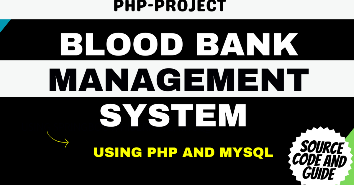 Blood Bank System