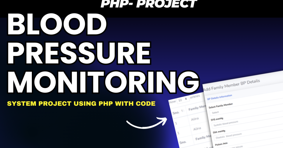 Blood Pressure Monitoring Management